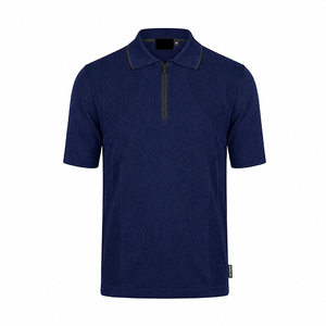 T-shirt pour homme en tricot 3D respirant et 100% polypropylène, idéal comme <span class=keywords><strong>polo</strong></span> technique pour le travail, personnalisable en gros - Product Image 4