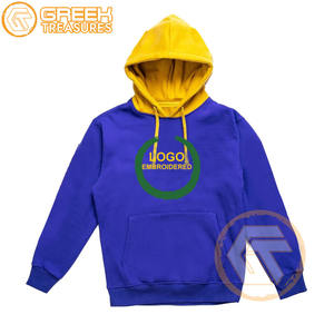 Sweat à capuche brodé en molleton de coton Omega personnalisé fraternité haute qualité grec Psi hommes sweats respirants sweats à capuche de sororité - Product Image 4