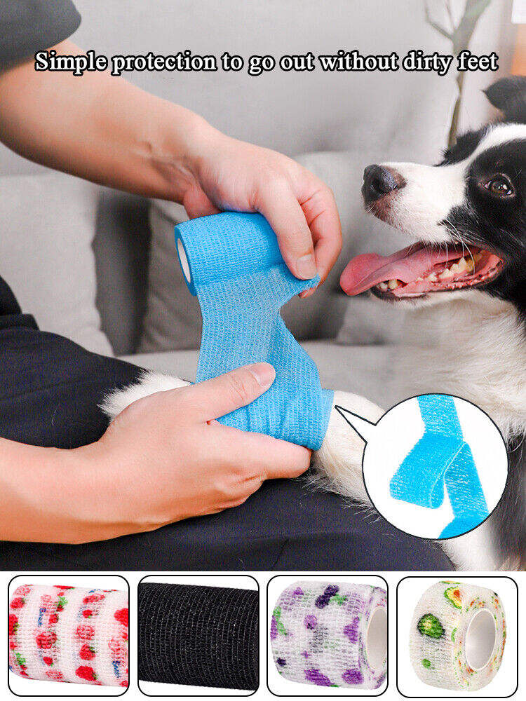 Pet Self-Adhesive Bandage Non-Woven Elastic Multi-color