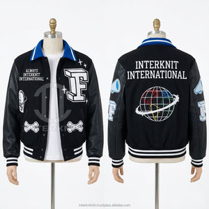 Chaqueta Varsity Personalizada para Hombre, Chaqueta Letterman Bordada con Mezcla de Lana, Chaqueta Varsity Masculina, Chaqueta Universitaria de Moda Urbana - Product Image 5