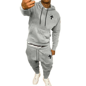 Precio de fábrica Producto Chándal personalizado Mejor precio Hombres Chándales de lana de algodón para hombres con Personalización completa - Product Image 1