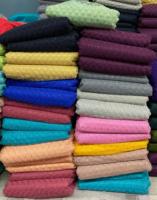 Tissu en filet mono de qualité supérieure - Filet mono doux de qualité supérieure avec broderie et travail de précision |   Rouleau de tissu pour vêtements de créateurs en gros
