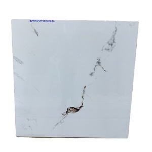 Azulejos de porcelana Lisa esmaltada pulida de calidad superior de 80x80 cm, suelo de Villa con brillo mate liso, cocina, pasillo, pared del vestíbulo - Product Image 1