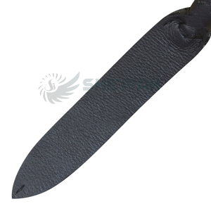 Látigo de toro estilo vaquero construido con cuero trenzado grueso para romper el sonido espectáculos occidentales o equipo de accesorios de disfraces a la venta - Product Image 3