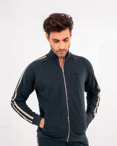 Men Two Piece Tracksuit Set Jacket and Pants Athletic Tracksuit for Men with <b>Full</b> <b>Zip</b> <b>Sweatshirt</b> and Joggers - Product Image 1