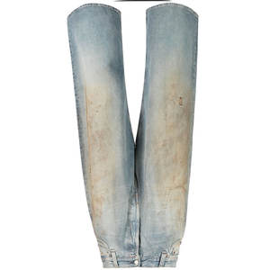 Pantalones góticos de nuevo estilo de alta calidad para hombres con hebillas correas cremallera detalles cadena y cómodo diseño ajustado - Product Image 6