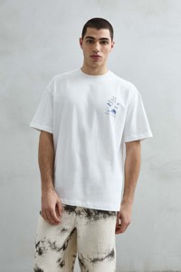 T-Shirt Beige Regular Fit 100% Cotone - 240g Anti-Pilling - Product Image 4