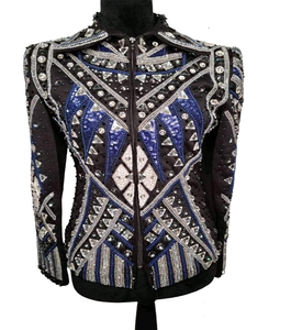 Veste d'équitation western classique pour femmes Logo personnalisé vêtements équestres spectacle veste d'équitation haute qualité vêtements confortables - Product Image 1