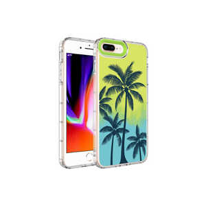 Coque en silicone antichoc à motifs anti-traces de doigts pour iPhone 8 Plus, coque arrière souple et rigide avec style 'Ins' - Product Image 1