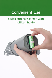 ที่ตักทรายแมวพร้อมถุงเก็บขยะและแปรงทำความสะอาด ผลิตจากพลาสติกรีไซเคิล PP ความจุขนาดใหญ่ รับผลิตแบบ OEM ODM - Product Image 5