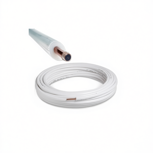 Tubo Capilar de Cobre Recubierto de Primera Calidad, Rollo de 12 m, 1/4 de Pulgada, 1 mm de Espesor, Aislado, para Aire Acondicionado - Product Image 2