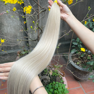 ผมต่อแนวหนังกำพร้าคนผมดิบสีบลอนด์613บริสุทธิ์เรียงตามระดับคุณภาพสูง - Product Image 2