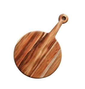Tabla de cortar de madera resistente, madera de acacia, logotipo personalizado listo ideal para chefs y compradores a precio comercial - Product Image 4