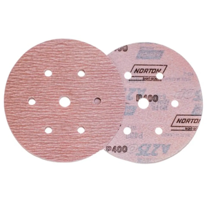 Disco de lijado <span class=keywords><strong>NORTON</strong></span> A275 de 150MM, disco de lijado en seco con respaldo de Velcro o PSA para muebles de madera roja, superficies pintadas, coches de metales - Product Image 4