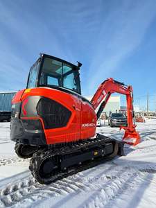 รถขุดขนาดเล็กคูโบต้า รุ่น KX040-5 |   รถขุดขนาด 4 ตัน พร้อมใบมีดไฮดรอลิกแบบปรับมุมได้ 6-in-1 |   รถขุดดีเซลแบบตีนตะขาบระดับที่ 4 - Product Image 3