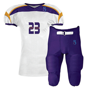 Maillot de football américain personnalisé, pantalon imprimé, tenue d'équipe uniforme de qualité supérieure pour des performances optimales Caractéristiques respirantes Fabriqué aux États-Unis - Product Image 1