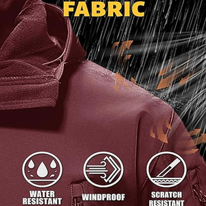 Chaqueta Softshell personalizada para hombre, chaqueta cortavientos, chaqueta Softshell impermeable para hombre - Product Image 6