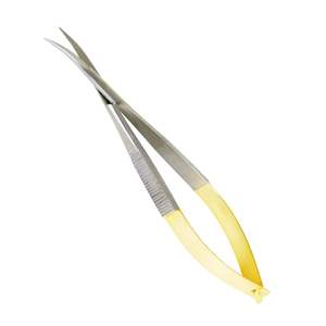 Ciseaux à sourcils à lame incurvée en acier inoxydable de qualité supérieure pour extensions de cils - Product Image 1