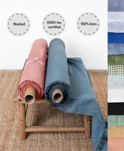 Tela de Lino Orgánico 100% Tejido al por Mayor, 115''/292cm, Peso Medio, Suavizada, para Costura, Sofás, Cojines, Industria - Product Image 1