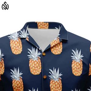 <b>Cheap</b> Price beach Button Up <b>Shirt</b> Custom All Over Print Beach Short Sleeve Casual Aloha <b>Shirt</b> <b>Hawaiian</b> men's <b>shirts</b> - Product Image 4