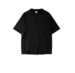 Sudadera de tela de algodón y poliéster con logotipo imprimible personalizado de nuevo estilo, camiseta de gran tamaño para hombre/mujer, camisetas unisex personalizadas - Product Image 2