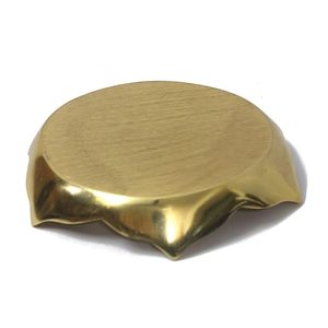 Top Selling Metal Gold Decorative Food Serving Platters For Home & Hotels Tableware Restaurant - Product Image 4