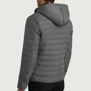 Chaqueta Acolchada Impermeable con Capucha Ligera para Hombre, Resistente al Viento, Cálida, para Actividades al Aire Libre, Ropa de Abrigo de Alto Rendimiento, Venta al por Mayor - Product Image 5