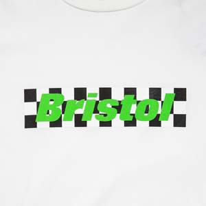 T-shirt à logo en forme de carreaux pour homme FC Real Bristol, jersey 100% coton, poids lourd, impression sérigraphique, poids du tissu 300 grammes - Product Image 2