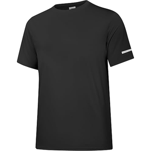 TBF-104 Rash Guard UPF 50 + pour homme, t-shirt de bain léger à manches courtes et à séchage rapide, extensible dans les 4 sens, avec demi-manche, protection UV - Product Image 1