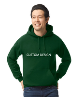 Sweat à capuche unisexe tendance en molleton 100 % coton pour l'hiver, décontracté, doublé, avec motif imprimé personnalisé, haute qualité, grandes tailles