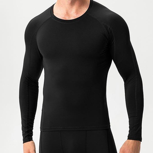 Camisetas Térmicas de Compresión para Hombre, Manga Larga, Deportivas, Absorben la Humedad, Antibacterianas, Ecológicas, Transpirables y de Secado Rápido - Product Image 3