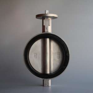 2 Jahre Garantie ANSI DN120 Manuelles Edelstahl 304 Wafer-Absperrklappenventil für Wasser, Öl & Gas - Product Image 4