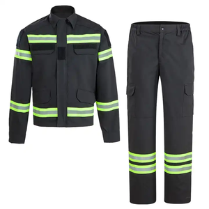 Noir hiver haute visibilité qualité supérieure prix bon marché combinaison de sécurité réfléchissante sur mesure vêtements de travail combinaison pour la sécurité - Product Image 1