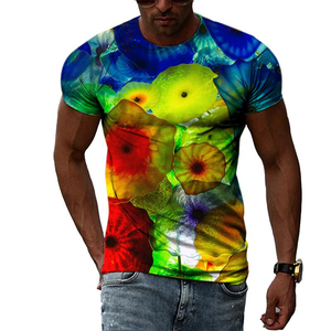 Ropa de hombre de alta calidad, camisetas de algodón 100% para hombre, camiseta de sublimación Unisex en blanco con estilo, camisetas de talla grande para hombre - Product Image 5