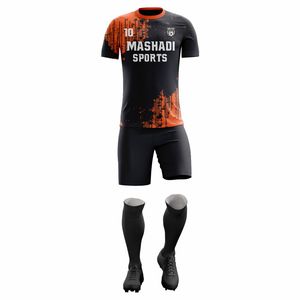 Uniformes de Fútbol Deportivos al por Mayor con Diseños Personalizados, Impresión por Sublimación de Alta Calidad, Ropa Deportiva Transpirable para Clubes de Fútbol - Product Image 2