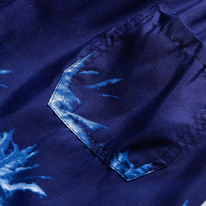 Pantalones cortos deportivos transpirables para hombre con estampado de sublimación y logotipo personalizado, pantalones cortos de secado rápido de talla grande, pantalones cortos deportivos de uso activo para hombre - Product Image 5