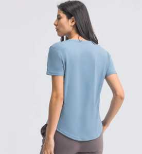 Camiseta de algodón para mujer, Top corto con logotipo personalizado, diseño femenino, verano, informal, venta al por mayor, Top corto con estampado en blanco - Product Image 4