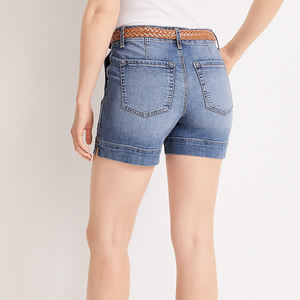 Shorts pour femmes avec logo à la taille, forte demande, qualité supérieure, OEM personnalisé, fabrication professionnelle, fourniture d'usine, haute classe, meilleure vente - Product Image 4