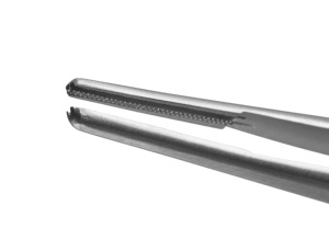 คีมหนีบกระดาษทิชชู่แบบตรงจาก atraumata atraumatic ใช้ในการผ่าตัดระดับที่ดีที่สุดฉันทำจากสเตนเลสสตีล - Product Image 5