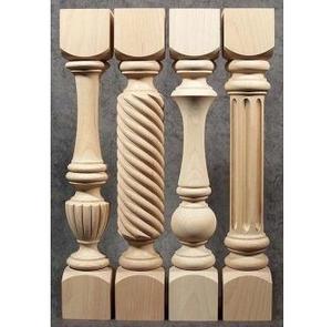 Escultura de pilar de madera tallada a mano, columna tallada floral vintage, decoración arquitectónica rústica, pedestal, madera alta inspirada en la antigüedad - Product Image 6