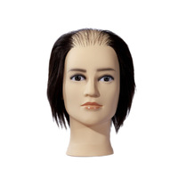 Modèle de tête à clipser pour hommes pour la pratique de la coupe de cheveux, la beauté et la coiffure, modèle de tête de pratique de coiffure