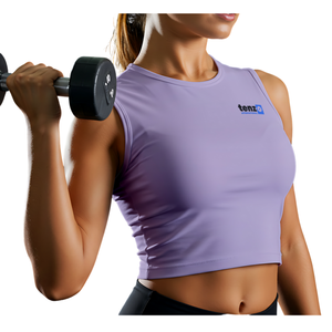 Camiseta Deportiva de Tirantes para Mujer, Personalizable con Logotipo, Sublimación OEM ODM, Ecológica, de Alta Calidad, Secado Rápido, Poliéster y Elastano, para Gimnasio y Running - Product Image 3