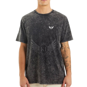 T-shirt léger de lavage à l'acide T-shirt à séchage rapide Nouvelle chemise d'utilisation extérieure de mode Concevez votre propre T-shirt de lavage à l'acide - Product Image 2