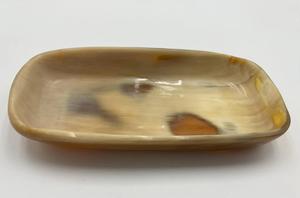 Haute demande meilleure qualité plateau en corne de boeuf taille personnalisable véritable plateau de service en corne antique véritable corne de boeuf de l'artisanat de Muawiyah - Product Image 2