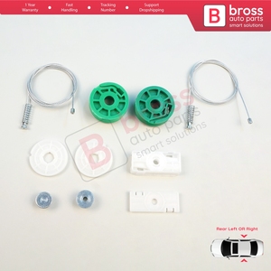 ชุดซ่อมกระจกหน้าต่าง BWR5631ด้านหลังซ้ายหรือขวาสำหรับ S CL คลาส C140 W140 1992-1999 Coupe CL420 CL500 CL 600 - Product Image 2