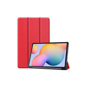 Funda Inteligente 1 en 1 Netzy para Galaxy Tab S7 Plus T970 Roja, Funda Protectora con Soporte, Certificación ROHS - Product Image 1