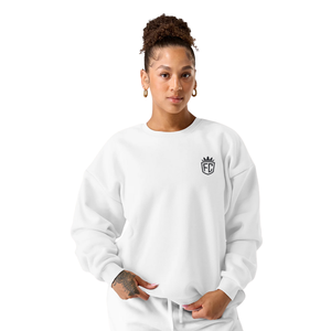 Sweat-shirt à col rond en molleton pour femme, coupe décontractée, intérieur doux, confortable, vêtements de détente décontractés pour un usage quotidien - Product Image 1