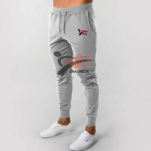 Pantalon en coton décontracté de haute qualité imprimé sur mesure avec logo pour hommes pantalon avec matériau flexible - Product Image 4