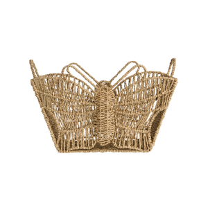 Nouvel article Panier de rangement en herbe de mer tissé à la main en forme de papillon pour l'organisation de la maison des adolescents en provenance du Vietnam - Product Image 2