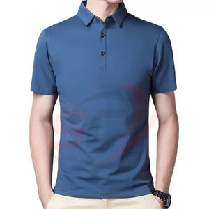 Polo en coton avec Logo personnalisé de haute qualité pour homme - Product Image 1